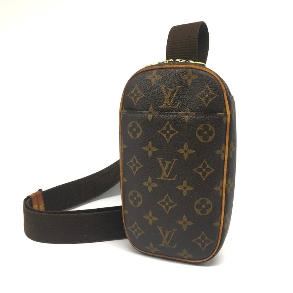 Authentic Louis Vuitton pochette gange monogram bum bag mini waist bag - Picture 4 of 12